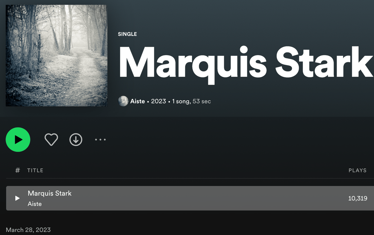 Fake music is still on spotify