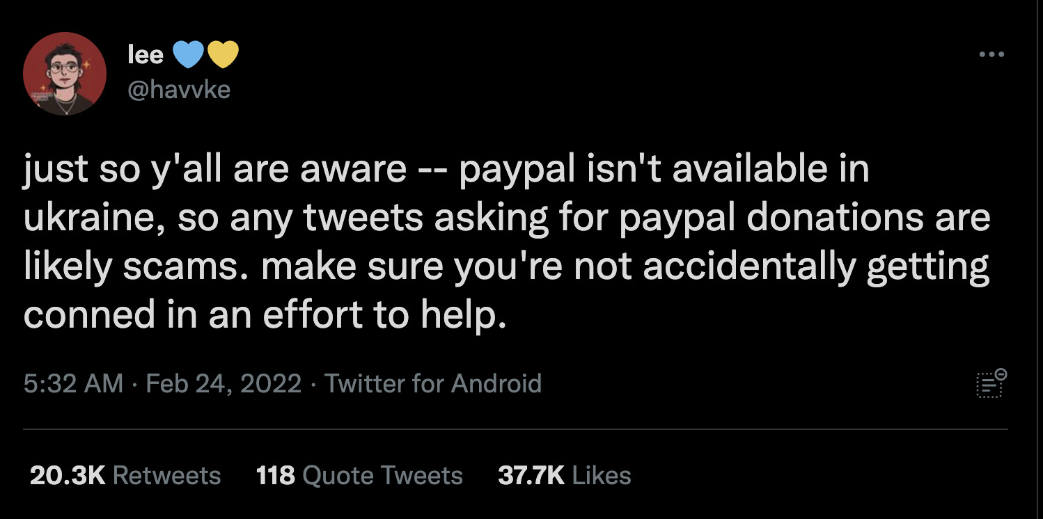 Paypal Not Available in Ukraine