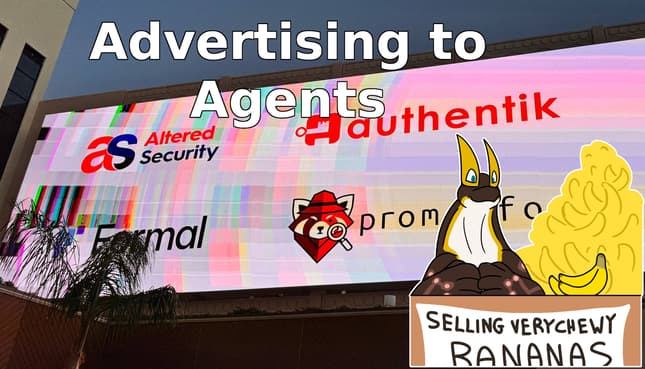 Advertising to agents banner