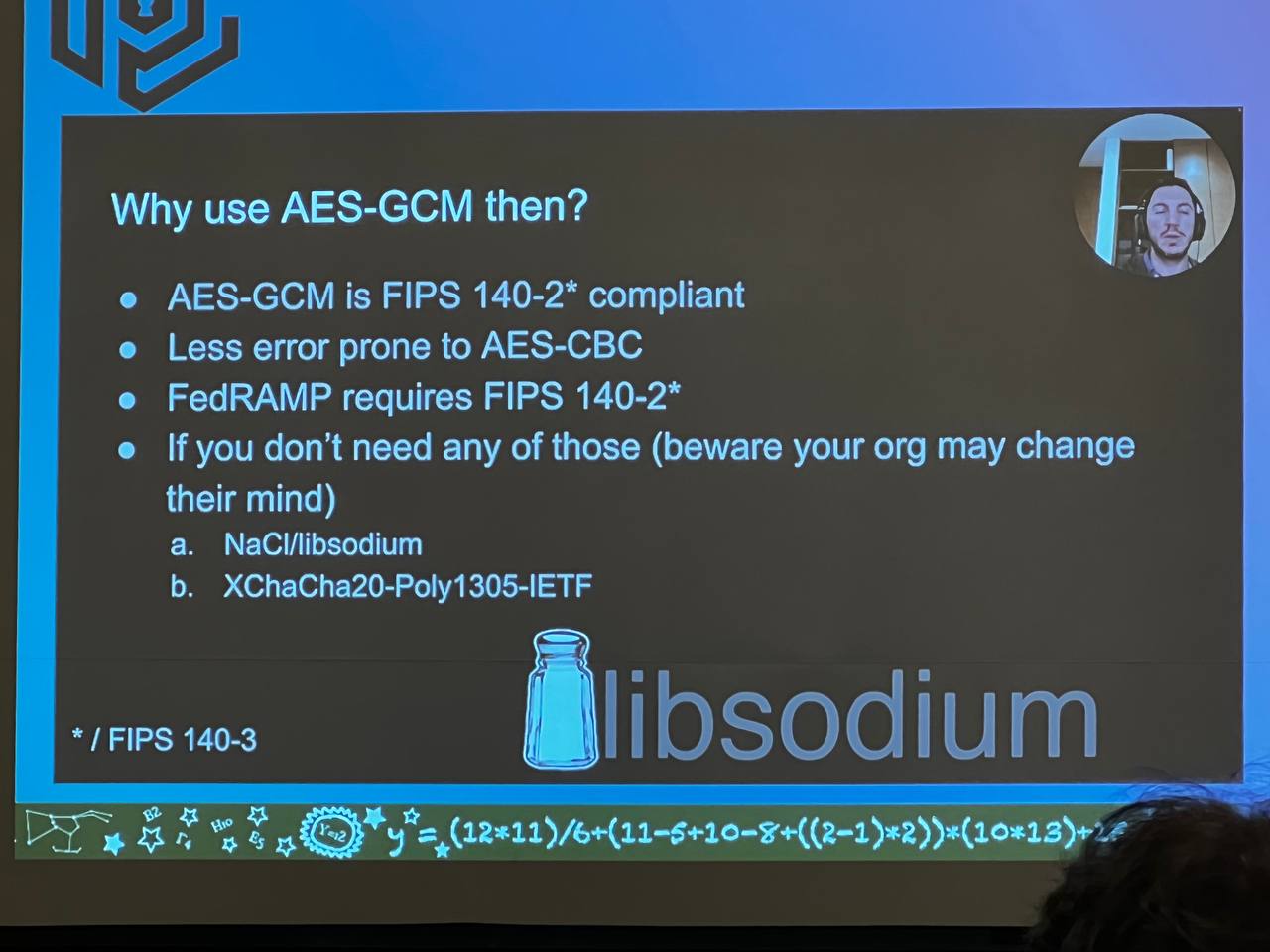 Why use it? It is FIPS compliant, less error prone than CBC, FED Ramp requires FIPS compliance. If you don't need these then consider libsodium or X ChaCha20-Poly1305