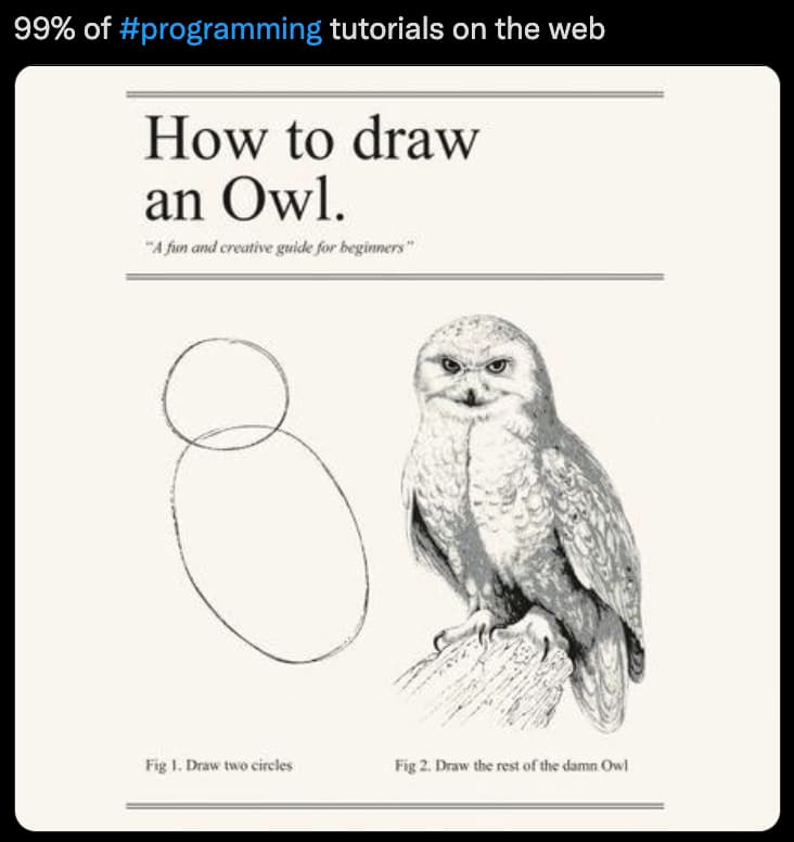 Draw the rest of the owl