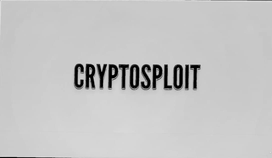 A slide reading CRYPTOSPLOIT